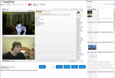 FaceFlow - Flamory bookmarks and screenshots