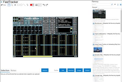 FastTracker - Flamory bookmarks and screenshots