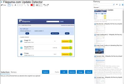 Filepuma.com Update Detector - Flamory bookmarks and screenshots
