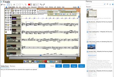 Finale - Flamory bookmarks and screenshots