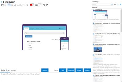 FlexiQuiz - Flamory bookmarks and screenshots
