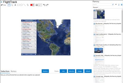 FlightTrack  - Flamory bookmarks and screenshots