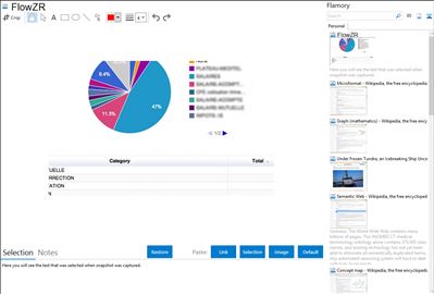 FlowZR - Flamory bookmarks and screenshots
