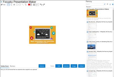 Focusky Presentation Maker - Flamory bookmarks and screenshots