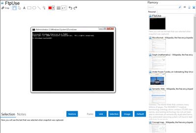 FtpUse - Flamory bookmarks and screenshots