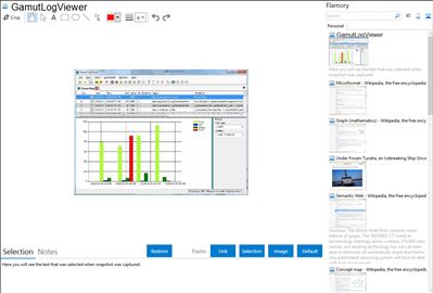 GamutLogViewer - Flamory bookmarks and screenshots