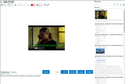 GB-PVR - Flamory bookmarks and screenshots