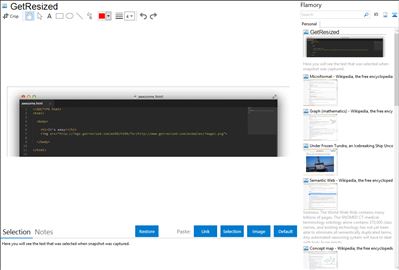 GetResized - Flamory bookmarks and screenshots