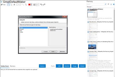 GmailDefaultMaker - Flamory bookmarks and screenshots