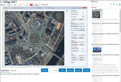 GMap.NET - Flamory bookmarks and screenshots