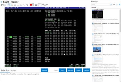 GoatTracker - Flamory bookmarks and screenshots