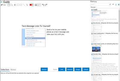 Gubb - Flamory bookmarks and screenshots