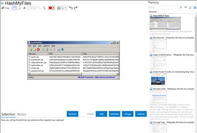 HashMyFiles - Flamory bookmarks and screenshots