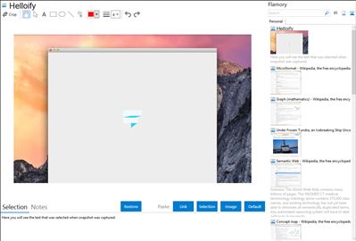 Helloify - Flamory bookmarks and screenshots