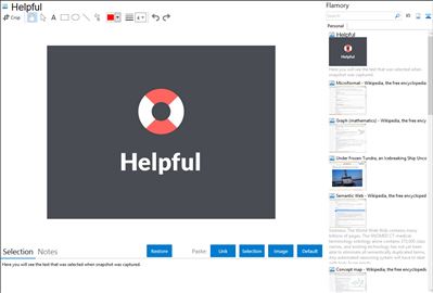 Helpful - Flamory bookmarks and screenshots