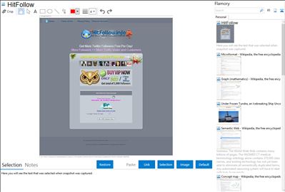 HitFollow - Flamory bookmarks and screenshots