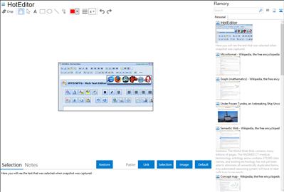 HotEditor - Flamory bookmarks and screenshots