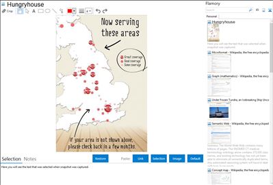 Hungryhouse - Flamory bookmarks and screenshots