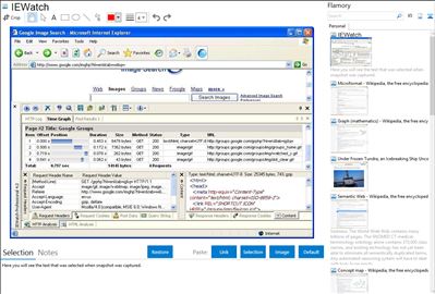 IEWatch - Flamory bookmarks and screenshots