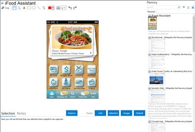 iFood Assistant - Flamory bookmarks and screenshots