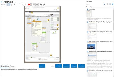 Intervals - Flamory bookmarks and screenshots