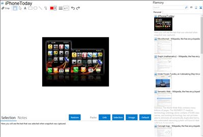 iPhoneToday - Flamory bookmarks and screenshots