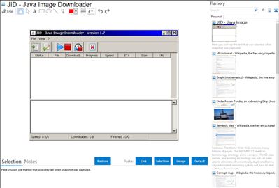 JID - Java Image Downloader - Flamory bookmarks and screenshots