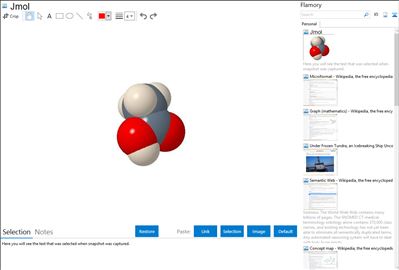 Jmol - Flamory bookmarks and screenshots