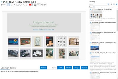 PDF to JPG (by SmallPDF) - Flamory bookmarks and screenshots