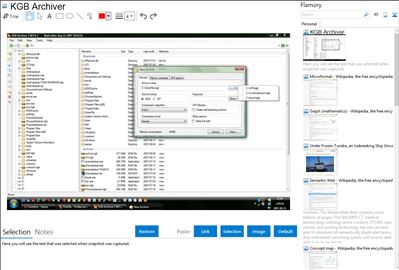 KGB Archiver - Flamory bookmarks and screenshots
