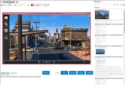 KickBack Jr - Flamory bookmarks and screenshots
