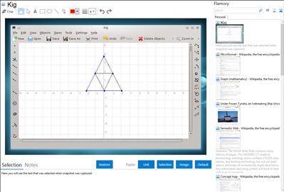 Kig - Flamory bookmarks and screenshots