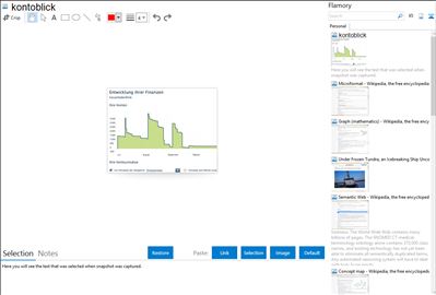 kontoblick - Flamory bookmarks and screenshots