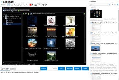 Lanshark - Flamory bookmarks and screenshots