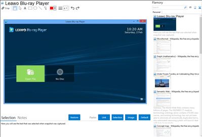 Leawo Blu-ray Player - Flamory bookmarks and screenshots