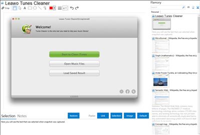 Leawo Tunes Cleaner - Flamory bookmarks and screenshots