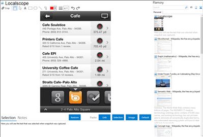 Localscope - Flamory bookmarks and screenshots