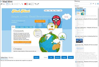 Mad Mimi - Flamory bookmarks and screenshots