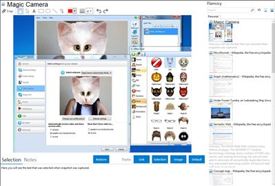 Magic Camera - Flamory bookmarks and screenshots