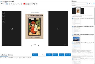 MagicScroll - Flamory bookmarks and screenshots