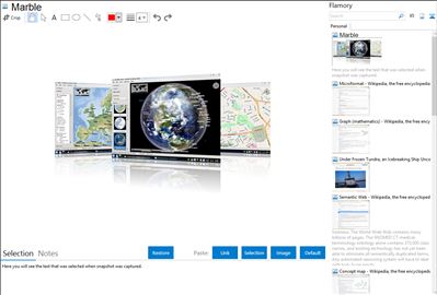 Marble - Flamory bookmarks and screenshots