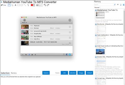 MediaHuman YouTube To MP3 Converter - Flamory bookmarks and screenshots