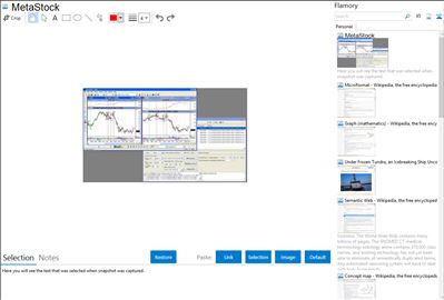 MetaStock - Flamory bookmarks and screenshots