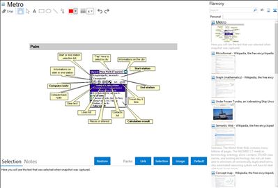 Metro - Flamory bookmarks and screenshots