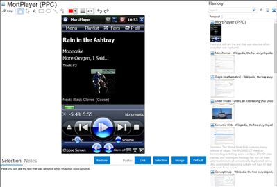 MortPlayer (PPC) - Flamory bookmarks and screenshots