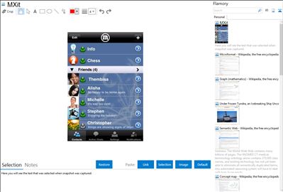 MXit - Flamory bookmarks and screenshots