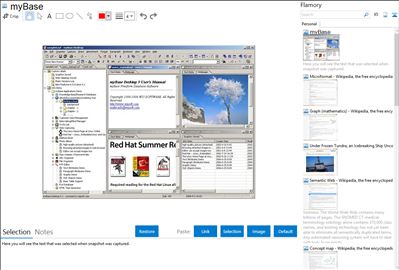 myBase - Flamory bookmarks and screenshots