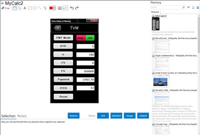 MyCalc2 - Flamory bookmarks and screenshots