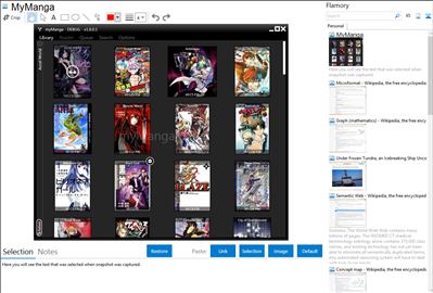 MyManga - Flamory bookmarks and screenshots