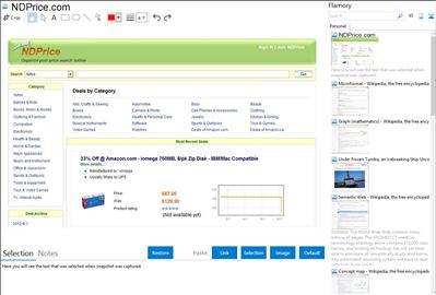 NDPrice.com - Flamory bookmarks and screenshots